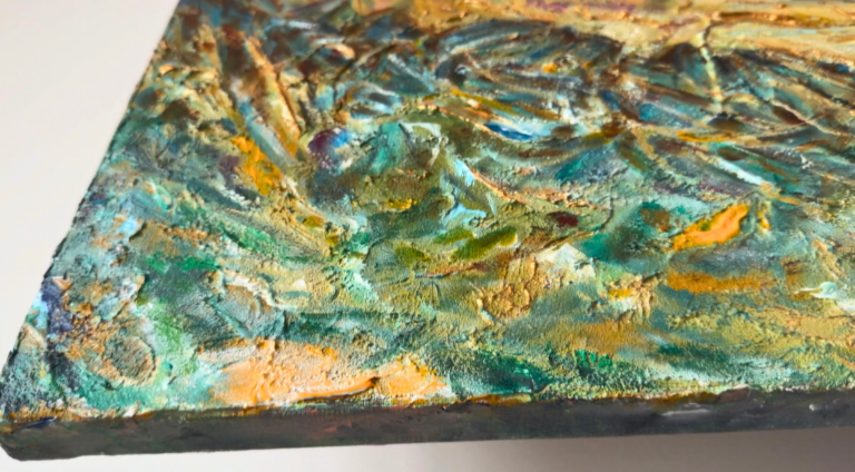 Study in Form and Space: 100 x 120 cm