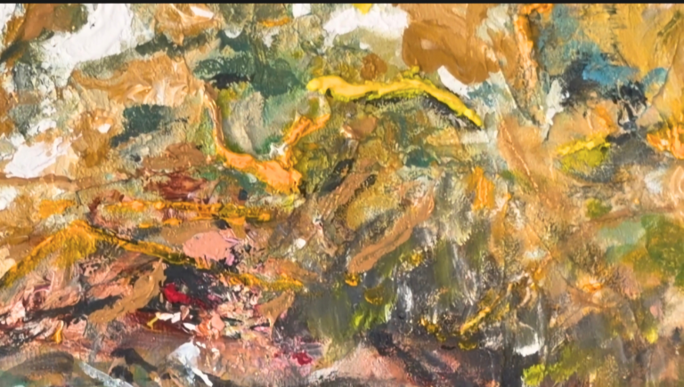 Study in Form and Space: 100 x 120 cm